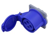Conector alimentare AC trifazate soclu mamă 16A 415V AMPHENOL IP44