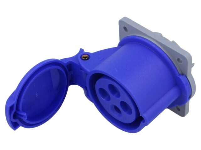 Conector alimentare AC trifazate soclu mamă 16A 415V AMPHENOL IP44