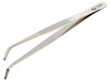 Pensetă de Precizie cu V&acirc;rf Curbat 155mm