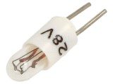 Lampă miniaturală albă 28VAC/28VDC