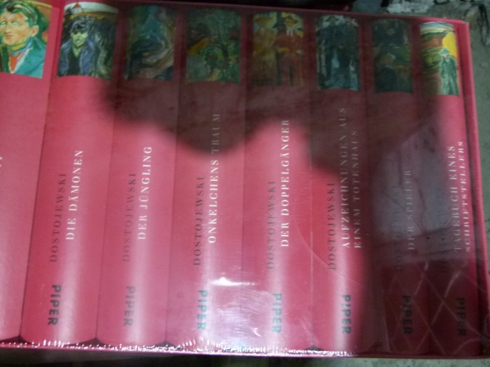 Dostoiewski - 10 vol. germana, nou