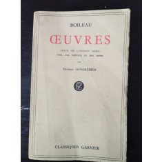 Ouvres de Boileau