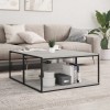 VidaXL Rafturi de perete, 4 buc., gri sonoma, 80x50x1,5 cm, lemn 838281