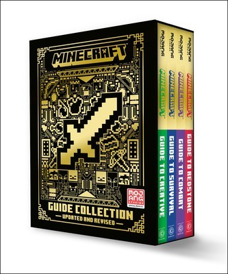 Minecraft: Guide Collection 4-Book Boxed Set (Updated): Survival (Updated), Creative (Updated), Redstone (Updated), Combat foto