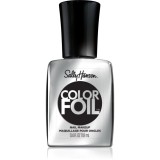 Sally Hansen Color Foil lac de unghii cu efect de oglindă culoare 120 Steel a Kiss 11,8 ml