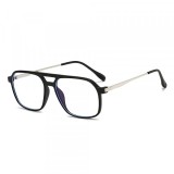 Ochelari De Calculator Unisex Techsuit 83092, Anti-Blue Light, Negri Argintii