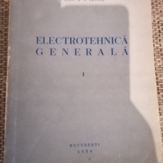 C LAZU - ELECTROTEHNICA GENERALA VOL 1 1958