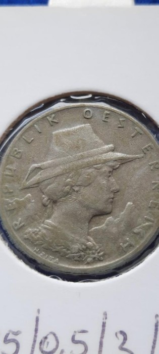 AUSTRIA 10 GROSCHEN 1925