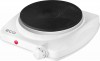 Plita electrica ECG EV 1512, 1500W, 1 ochi 185mm, alba, protectie supraincalzire, cablu stocare, compacta