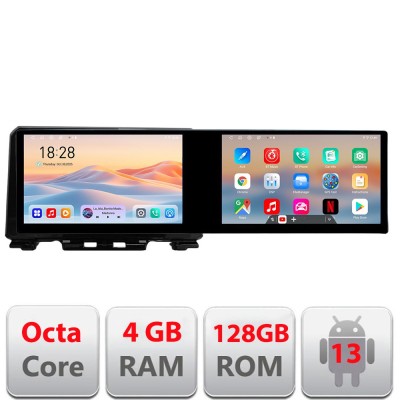 Navigatie Suzuki Jimny 2018- Kit-JIMNY Edotec 2 ecrane 8 core 4+128 21.6 inch Incell android Wifi 5Ghz gps internet CarStore Technology foto