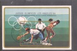 Nicaragua 1984 Olympic games Baseball perf. sheet Mi.B159 used TA.081