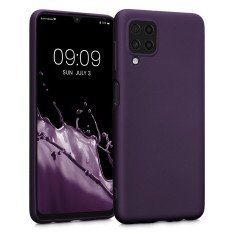 Husa Kwmobile pentru Samsung Galaxy M32 4G, Silicon, Mov, 57951.115