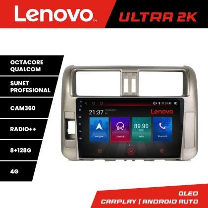 Navigatie Toyota Prado 2010-2013 M-347 Octa Core Android Radio Bluetooth GPS WIFI/4G DSP 2K 8+128GB 360 Toslink CarStore Technology