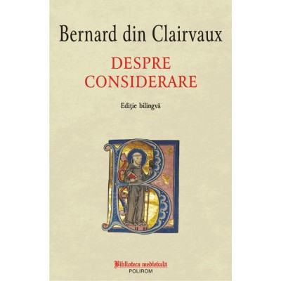 Despre considerare, Bernard din Clairvaux foto