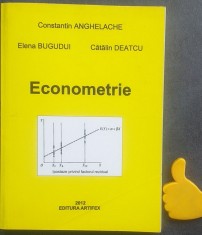 Econometrie Constantin Anghelache Elena Bugudui Catalin Deatcu foto