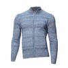 Pulover bărbați albastru cu buzunare PL019, 46, 48, 50, 52