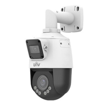 Camera IP PTZ 4X, Dual-Lens, 2x2MP, IR 50M, Lumina Alba 10m, Microfon, Difuzor, PoE, VCA, Lighthunter - UNV IPC9312LFW-AF28-2X4 SafetyGuard Surveillan foto