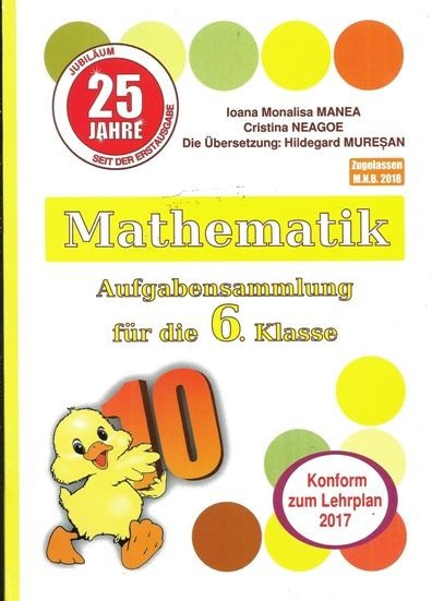 Mathematik Aufgabensammlung f&uuml;r die 6. Klasse