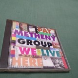 CD PAT METHENY GRPUP -WE LIVE HERE RARA!!!! ORIGINAL BMG