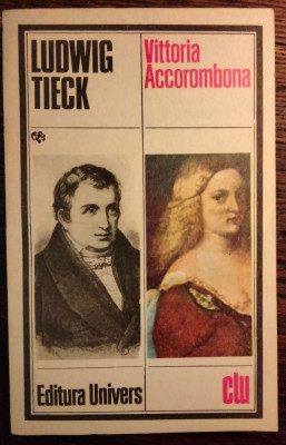 Ludwig Tieck - Vittoria Accorombona foto