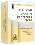 Codul civil și Codul de procedură civilă: martie 2025 - Paperback brosat - Dan Lupaşcu - Universul Juridic
