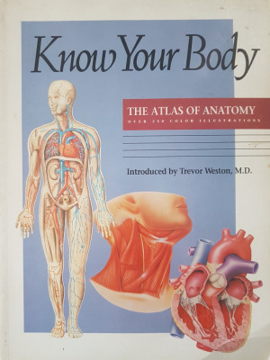 KNOW YOUR BODY - THE ATLAS OF ANATOMY - Trevor Weston foto