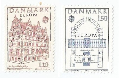 |Danemarca, Europa CEPT, 1978, MNH foto