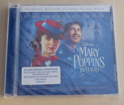 Mary Poppins Returns Soundtrack (2018) CD foto