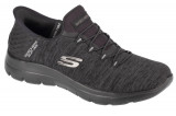 Pantofi pentru adidași Skechers Slip-Ins Summits - Dazzling Haze 149937-BBK negru