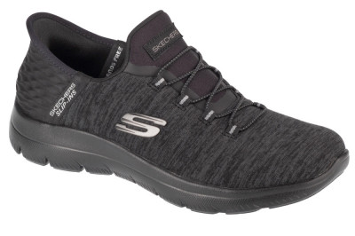 Pantofi pentru adidași Skechers Slip-Ins Summits - Dazzling Haze 149937-BBK negru foto