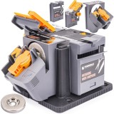 Aparat de ascutit cutite, foarfeci, dalti, multifunctional 3 in 1, 170 W, Powermat