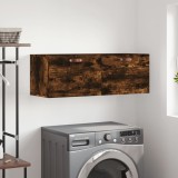 VidaXL Dulap de perete, stejar fumuriu, 100x36,5x35 cm, lemn prelucrat