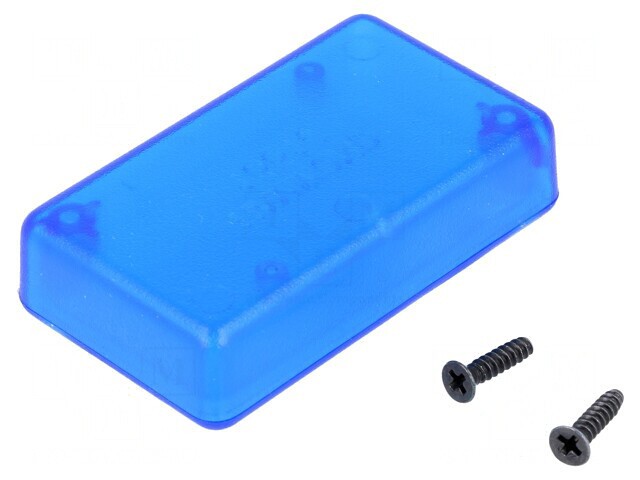 Carcasă universală ABS albastră 35x65x15mm