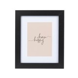 Rama foto 25.5x30.5 cm, Lemn, Negru, ATU-084743, Oem