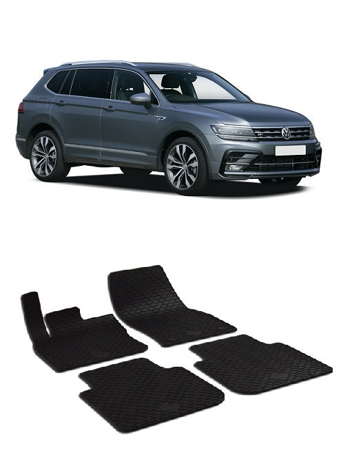 Covorase auto cauciuc dedicate VW TIGUAN ALLSPACE (2017-2021)