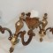Elegant set de aplice din bronz masiv in stilul francez Louis