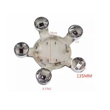 Capac roata ,spider 135mm, pentru jante aliaj Audi