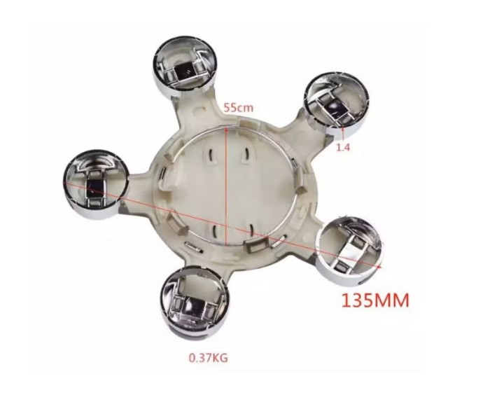Capac roata ,spider 135mm, pentru jante aliaj Audi