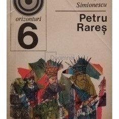 Paul Simionescu - Petru Rares (editia 1970)