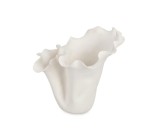 Cumpara ieftin Vaza flori ceramica alba Minde 29,5x26x27h