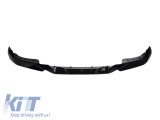 Spoiler de tuning potrivit pentru bara M frontala a BMW Seria 4 G22 coupe dupa 2022, lac negru Performance AutoTuning