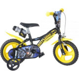 Bicicleta copii 12inch, pentru copii 3-5 ani, batman 612L-BT Dino Bikes