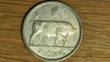 Irlanda - moneda de colectie foarte rara - 1 shilling / scilling 1935 argint - stare foarte buna !, Europa