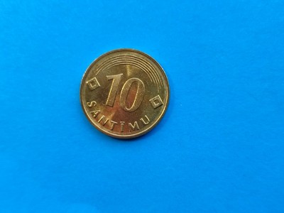 10 Santimu 1992 Letonia-UNC foto