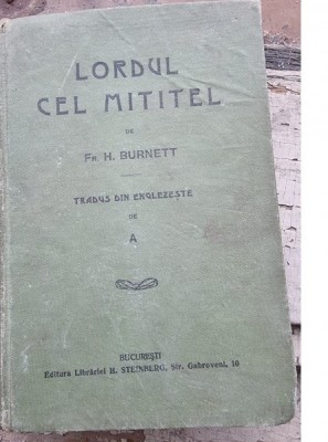 Lordul cel mititel - Fr.H. Burnett foto