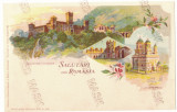 591 - CURTEA de ARGES, TISMANA, Litho, Romania - old postcard - unused, Necirculata, Printata