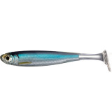 Cumpara ieftin Shad Livetarget Slowroll Shiner Paddle Tail, culoare Silver-Blue, 12.5cm, 3buc