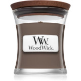 Woodwick Sand &amp; Driftwood lum&acirc;nare parfumată cu fitil din lemn 85 g