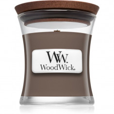 Woodwick Sand & Driftwood lumânare parfumată cu fitil din lemn 85 g