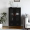 vidaXL Dulap &icirc;nalt, negru, 69,5x31x115 cm, lemn prelucrat